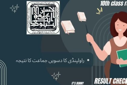 10th Class Rawalpindi Board Result Check by Roll Number 2025