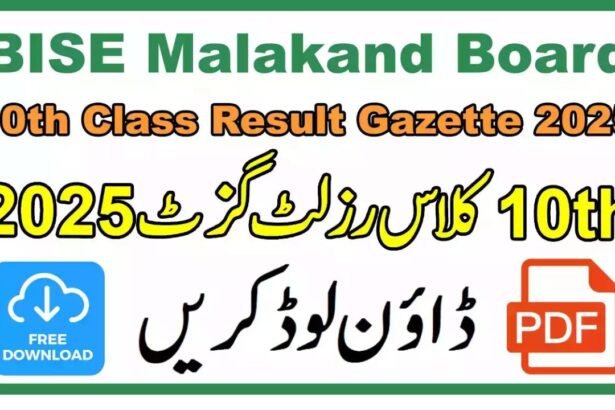 BISE Malakand 10th Class Result 2025 – Check Online by Roll Number, Name & Gazette