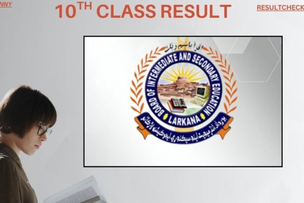 BISE Larkana Board 10th Class Result 2025 – Check Matric Result Online