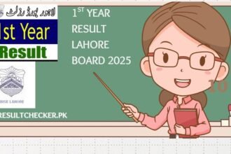 BISE Lahore 1st Year Result 2025 11th Class Result Check Online