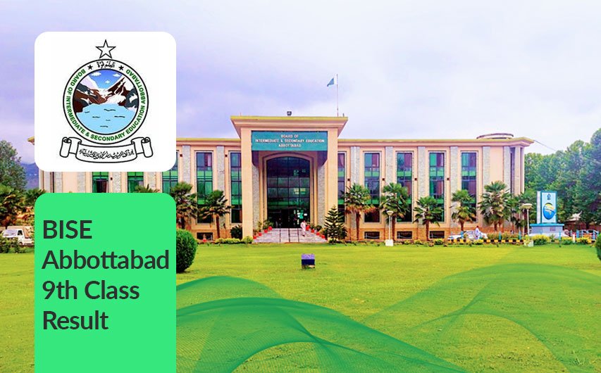 BISE Abbottabad 9th Class Result 2025 Check Online by Roll Number, Name & Gazette