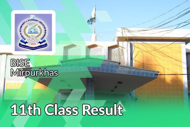 BISE Mirpurkhas 11th Class Result 2025 By Roll Number